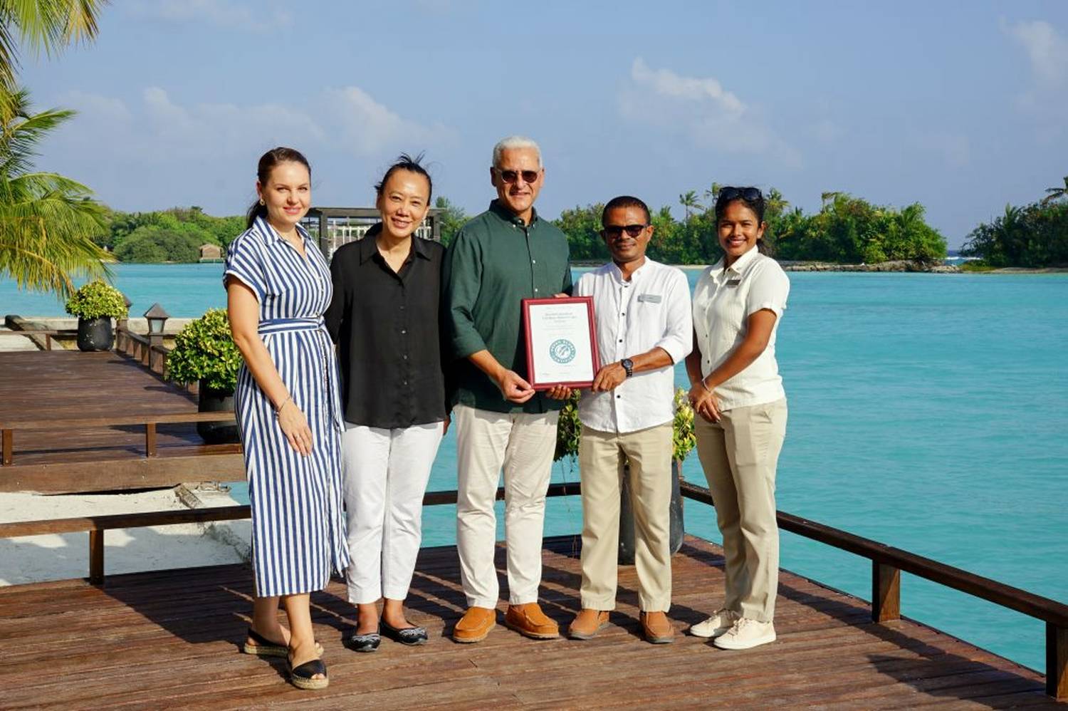 Green Globe Certification Awarded to Sheraton Maldives Full Moon Resort