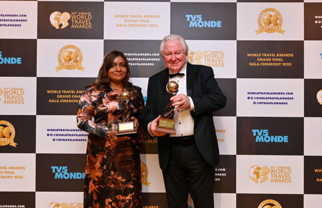 Maldives at the world travel awards 2023 ceremony