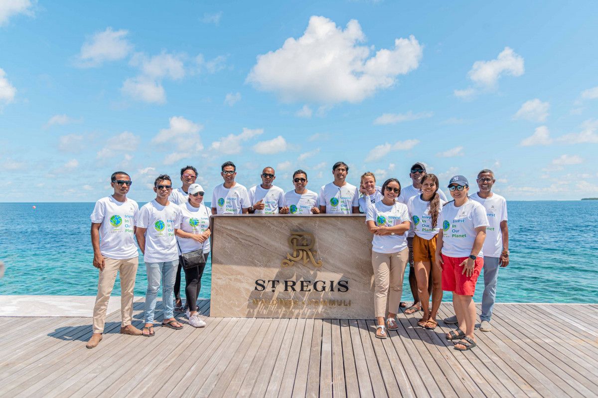 St. Regis Maldives Hosts Successful Coral Restoration Event with Community on Earth Day
